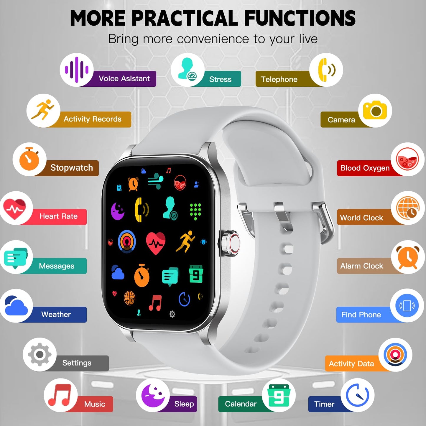 SmartFit Pro: All-in-One Health & Fitness Watch - Small Enterprise