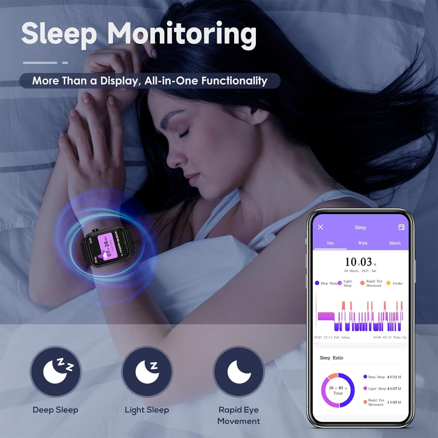 SportSmart Watch - 120 Modes - Small Enterprise