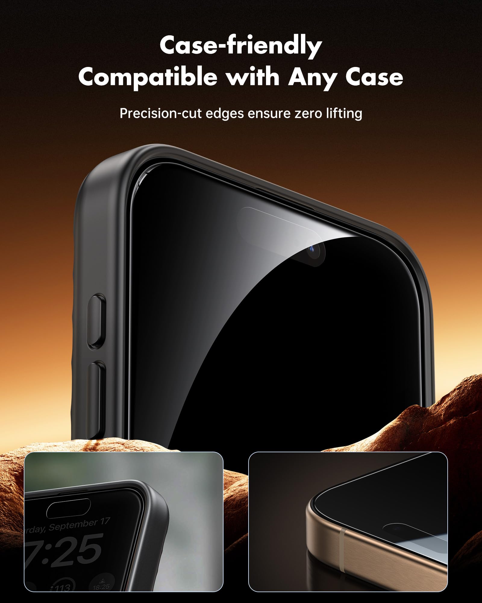 UNBREAKcable iPhone 12 Pro Max Privacy Shield 2-Pack - Small Enterprise