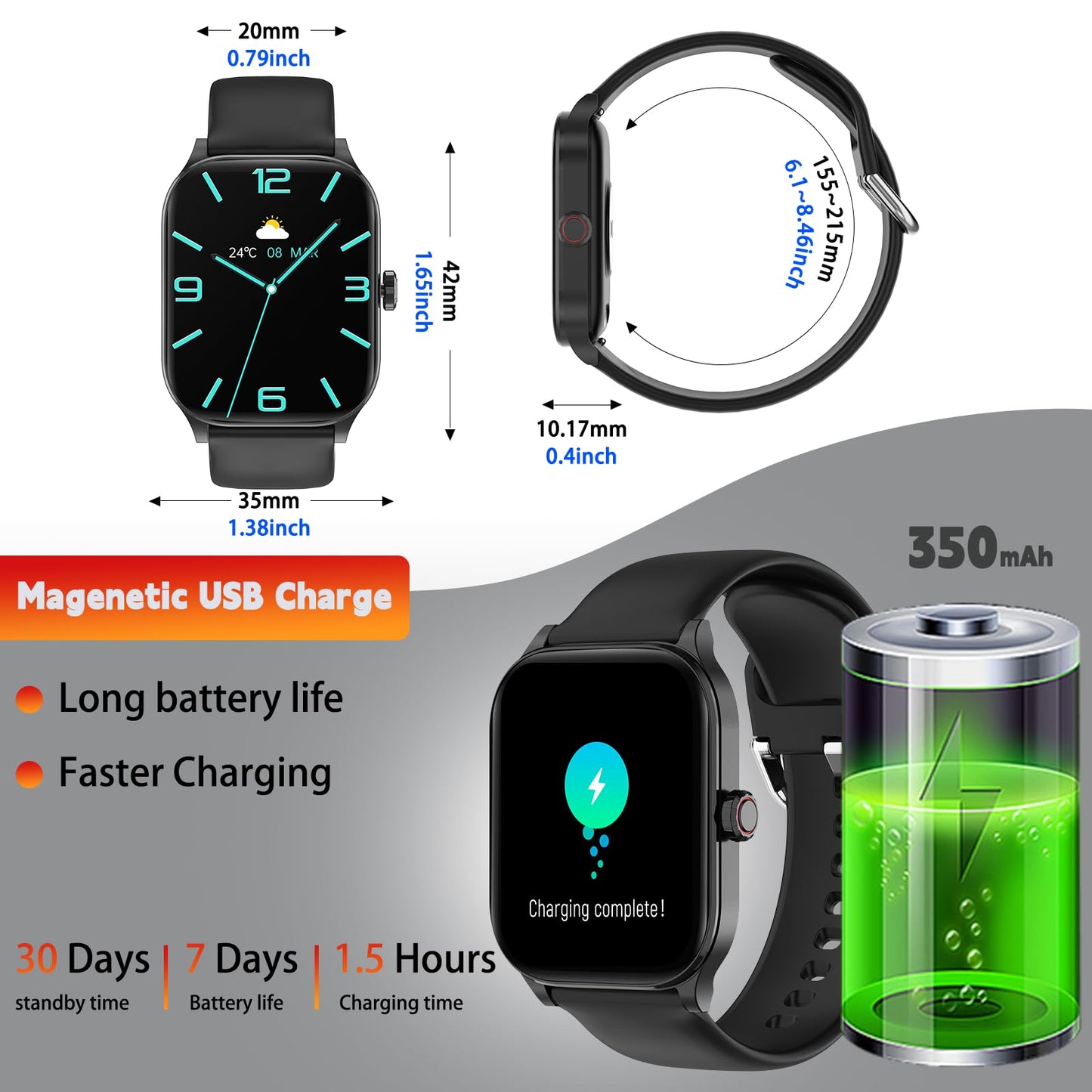 SmartFit Pro: All-in-One Health & Fitness Watch - Small Enterprise