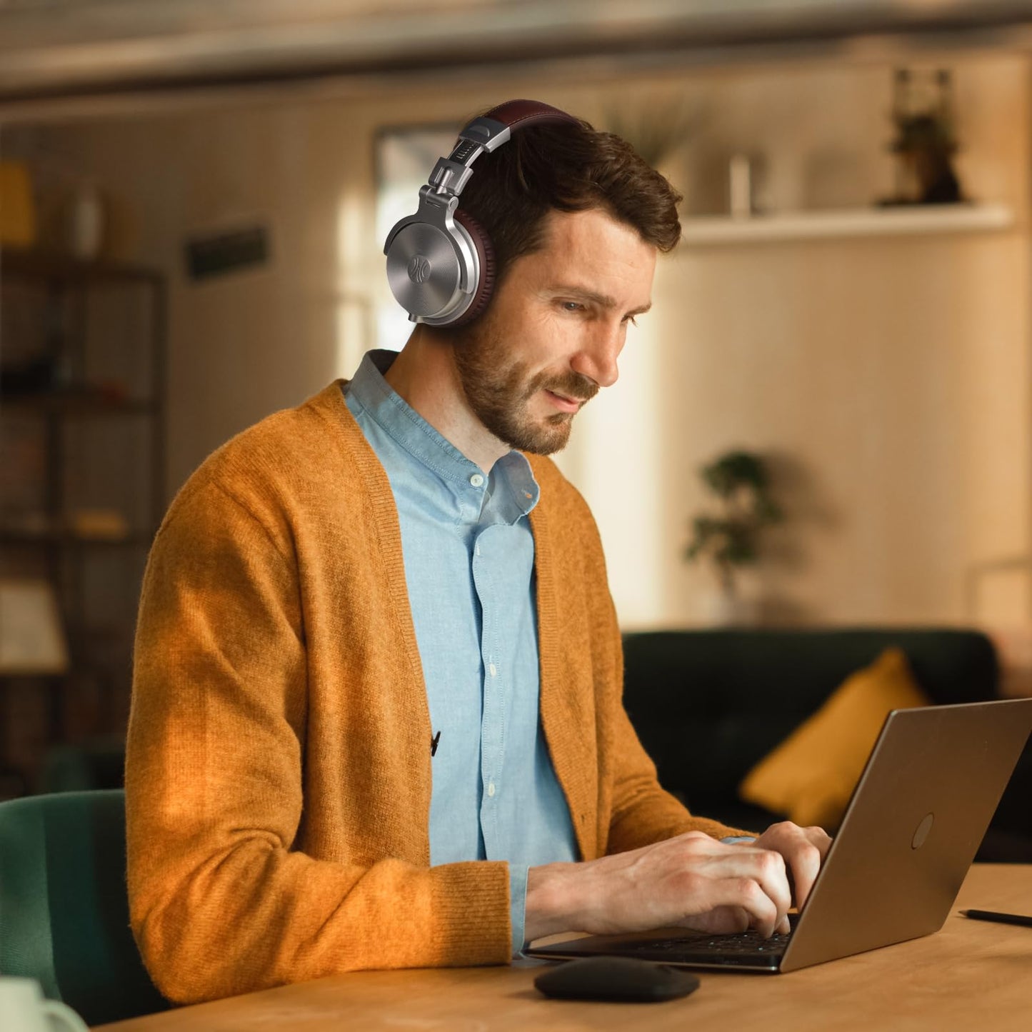 OneOdio ProC: 110Hr Bluetooth Foldable Bass Headset