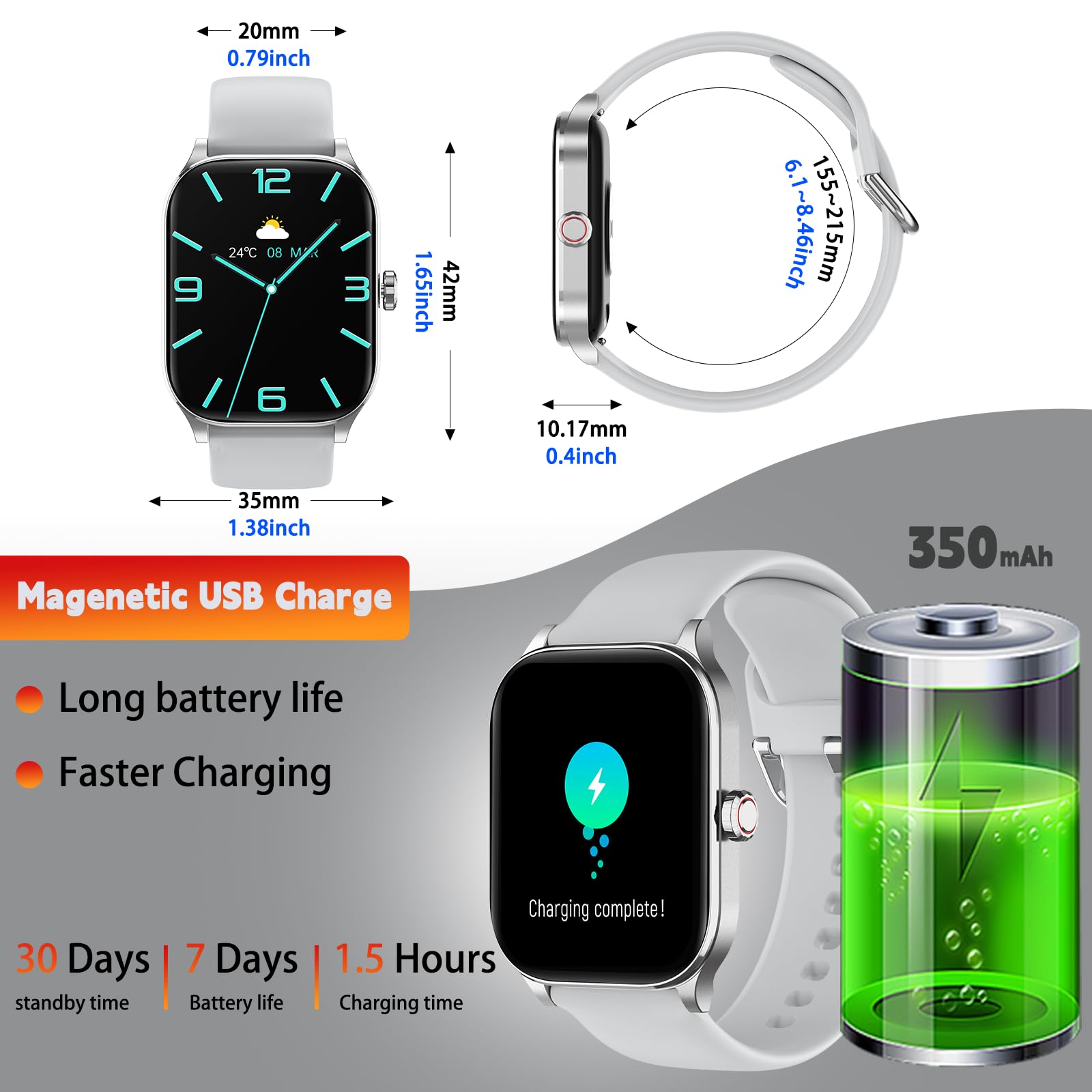 SmartFit Pro: All-in-One Health & Fitness Watch - Small Enterprise