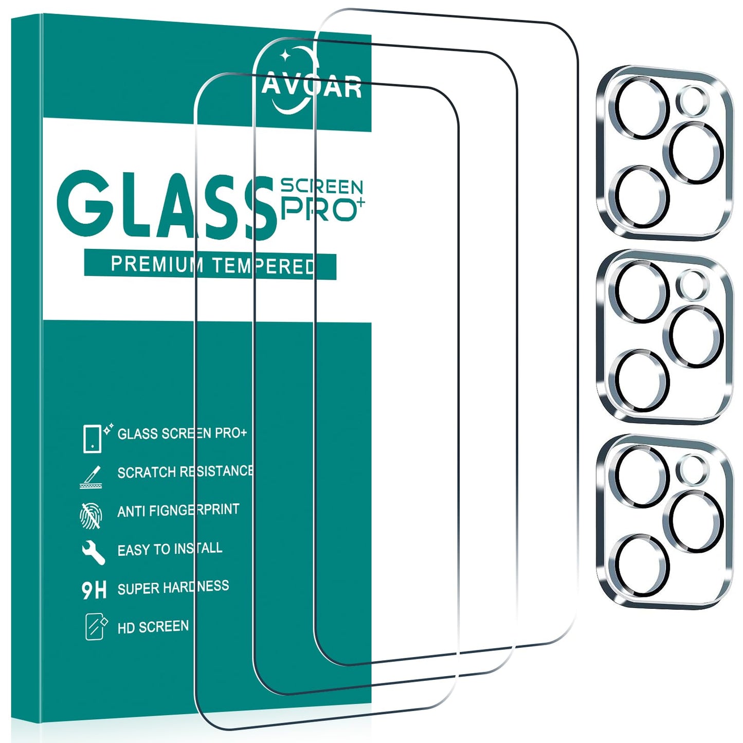 iGuard 2-Pack Privacy Screen Protector for iPhone 14/13 - Small Enterprise
