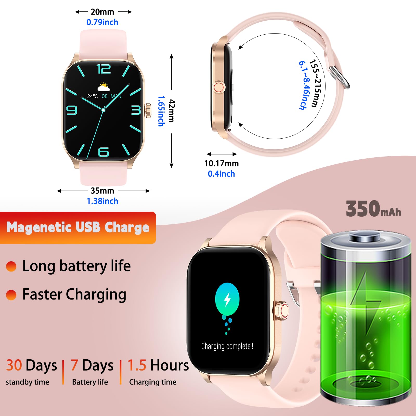 SmartFit Pro: All-in-One Health & Fitness Watch - Small Enterprise