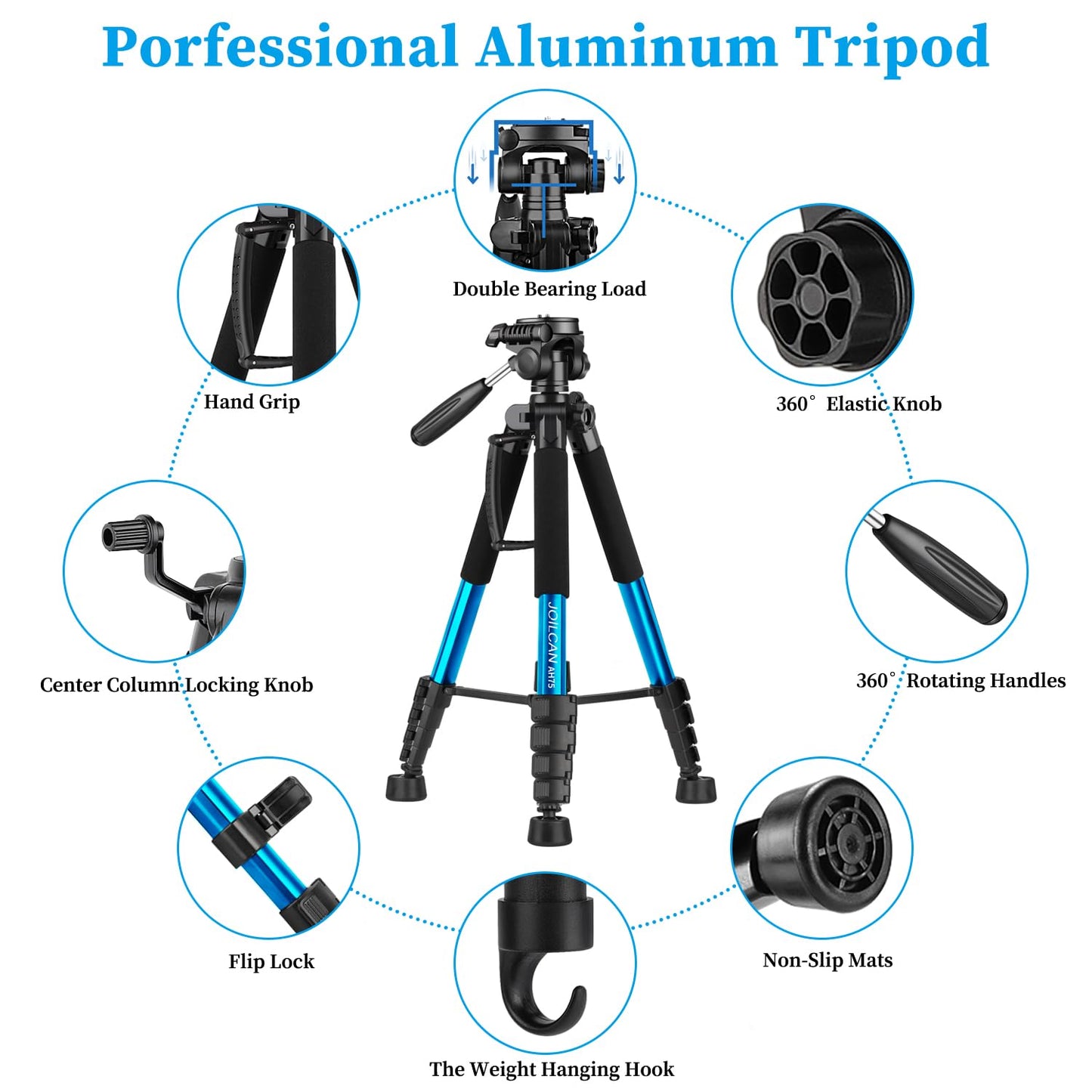 JOILCAN 74 Camera Tripod - Small Enterprise