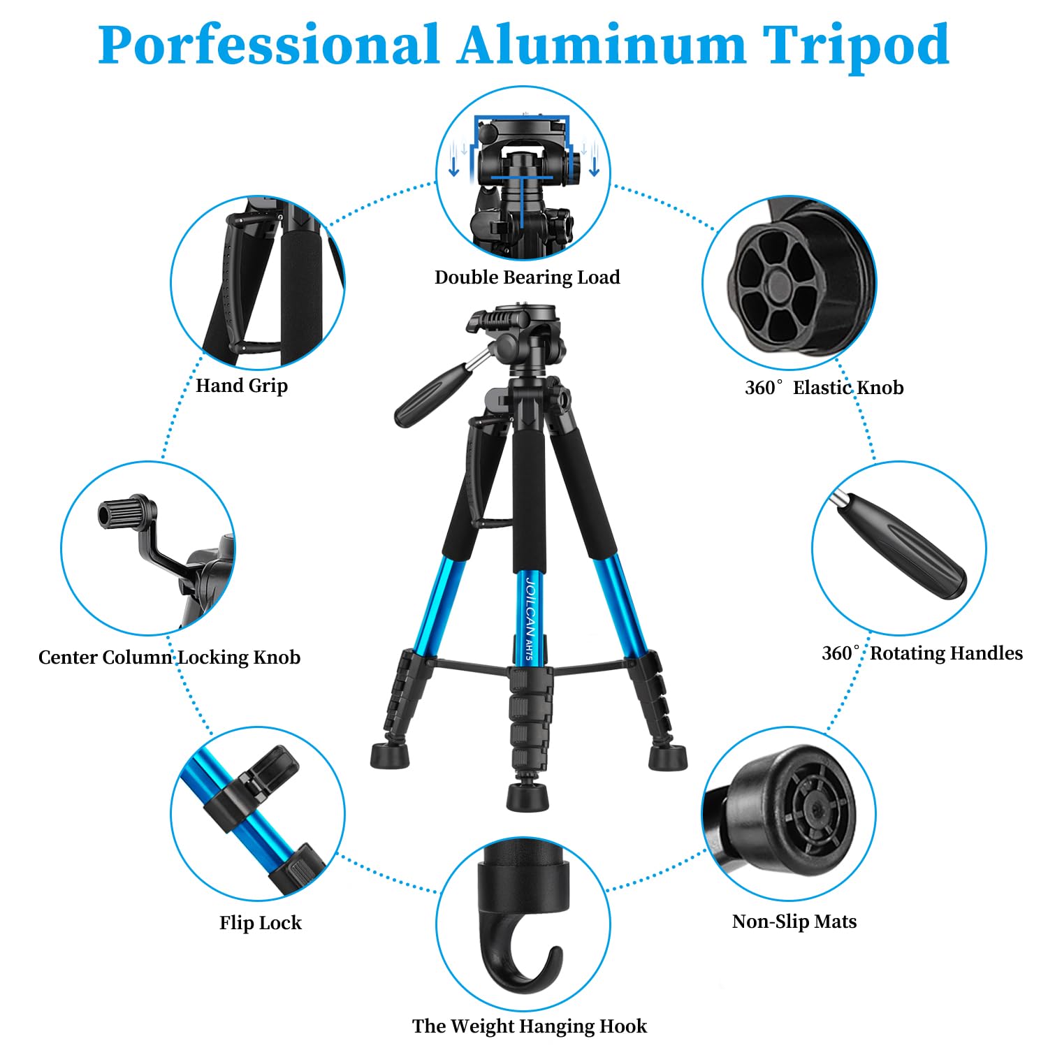 JOILCAN 74 Camera Tripod - Small Enterprise
