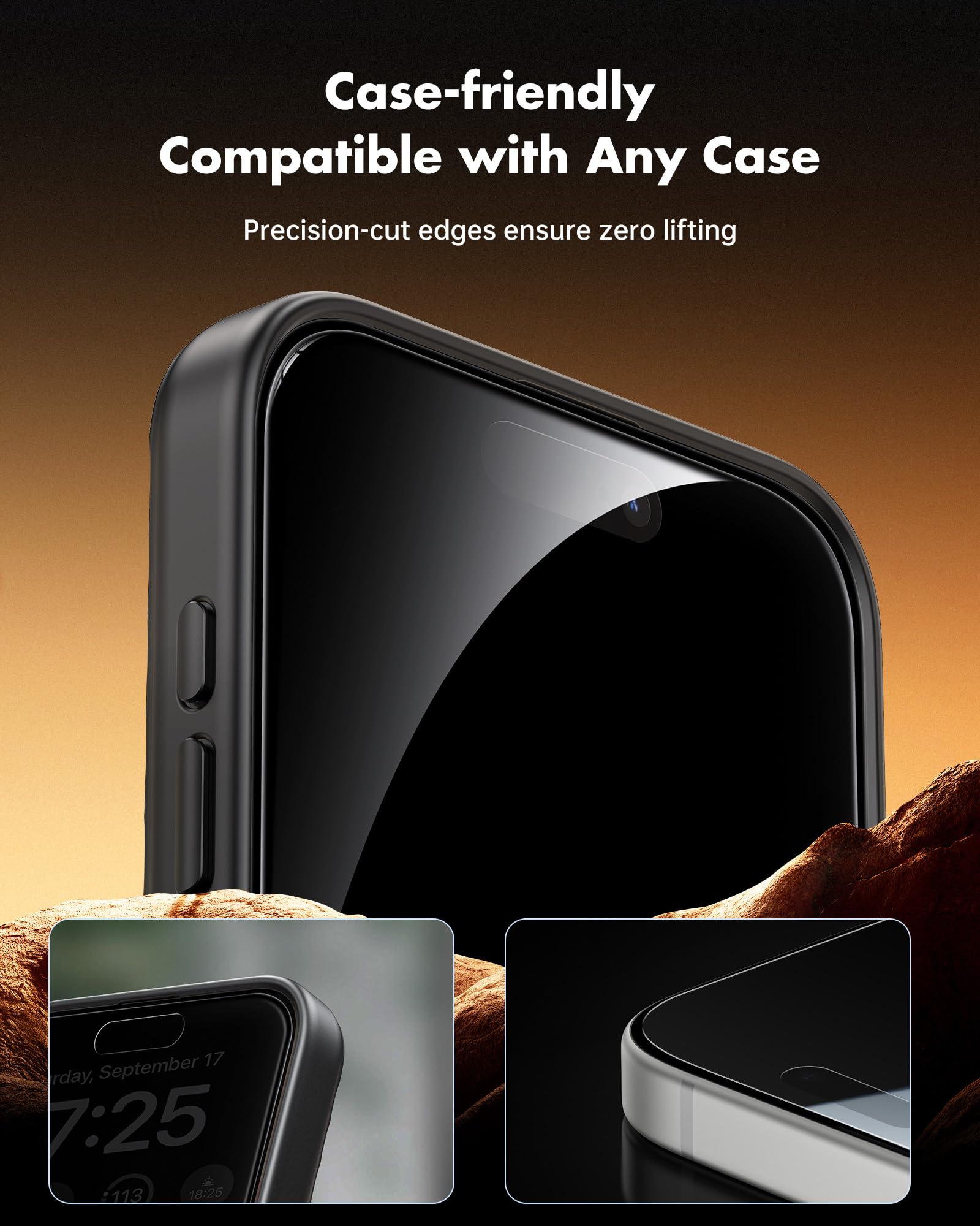 UNBREAKcable iPhone 12 Pro Max Privacy Shield 2-Pack - Small Enterprise