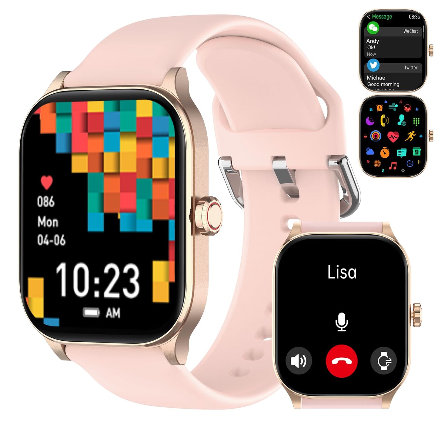 SmartFit Pro: All-in-One Health & Fitness Watch - Small Enterprise