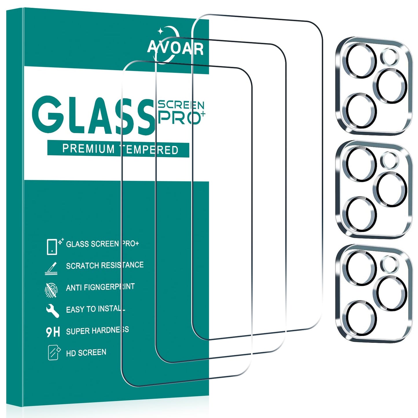 iGuard 2-Pack Privacy Screen Protector for iPhone 14/13 - Small Enterprise