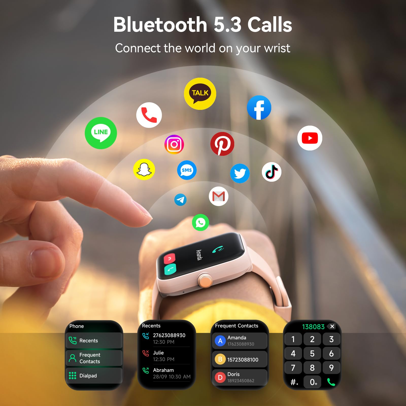 FemmeFit Smartwatch: Alexa, Waterproof, 100+ Sports - Small Enterprise