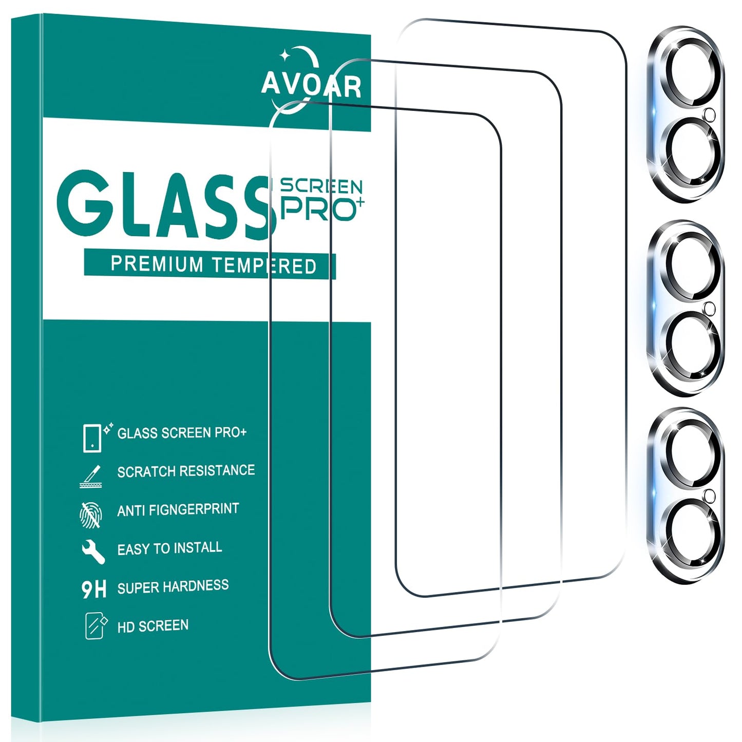 iGuard 2-Pack Privacy Screen Protector for iPhone 14/13 - Small Enterprise