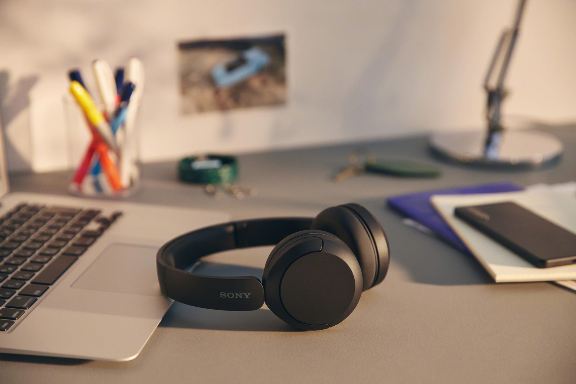Sony WH-CH520: Blue Wireless On-Ear Headphones - Small Enterprise