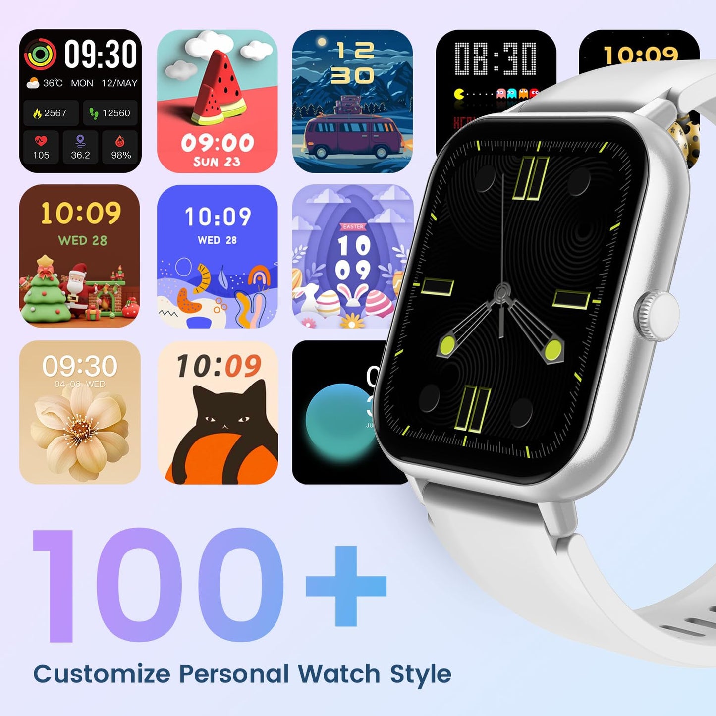 FitGoddess Smartwatch: Health & Fitness Tracker - Small Enterprise