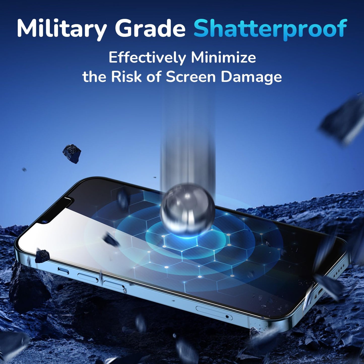 SYNCWIRE 28° Anti-Spy Glass for iPhone 12 Pro Max - Small Enterprise