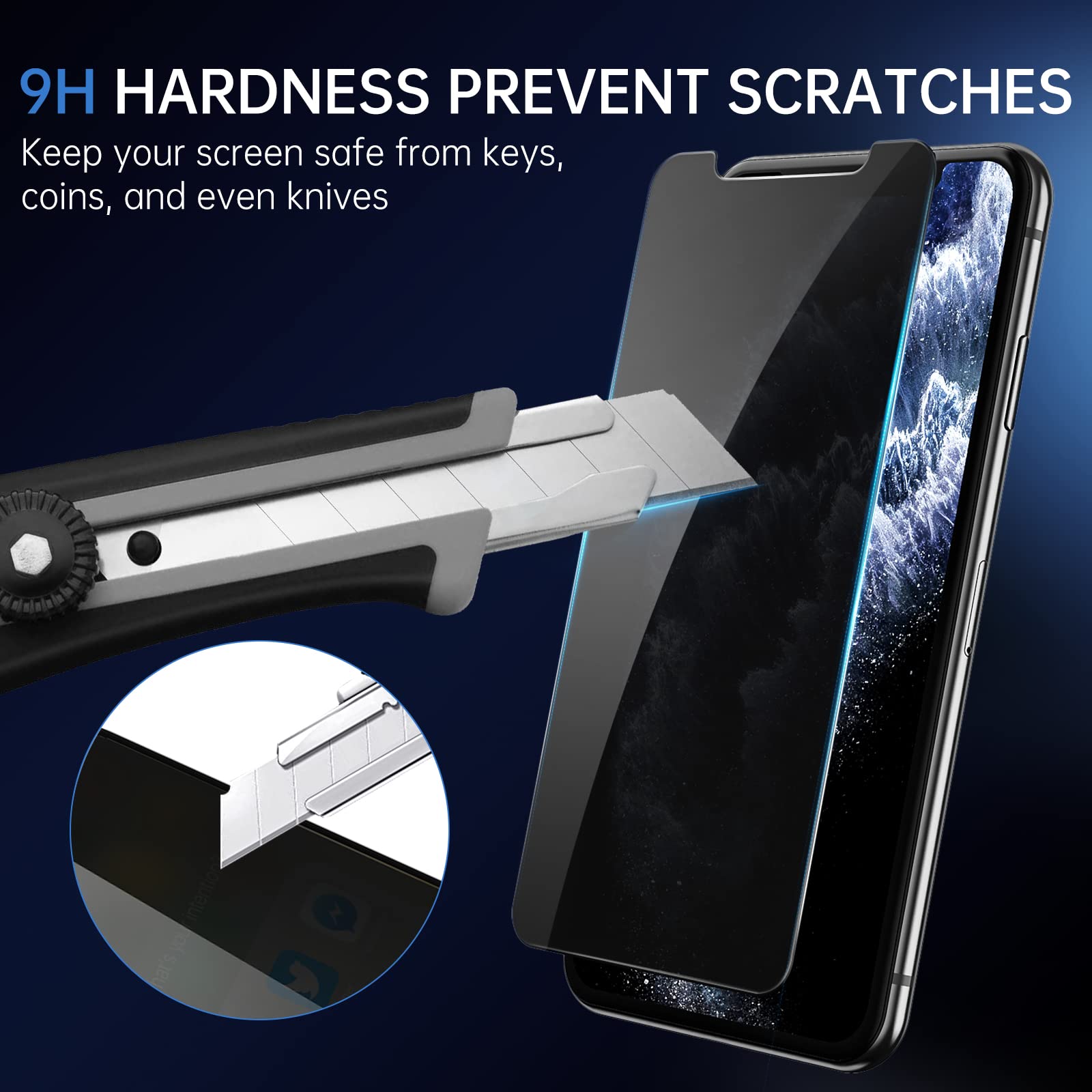 SYNCWIRE 28° Anti-Spy Glass for iPhone 12 Pro Max - Small Enterprise