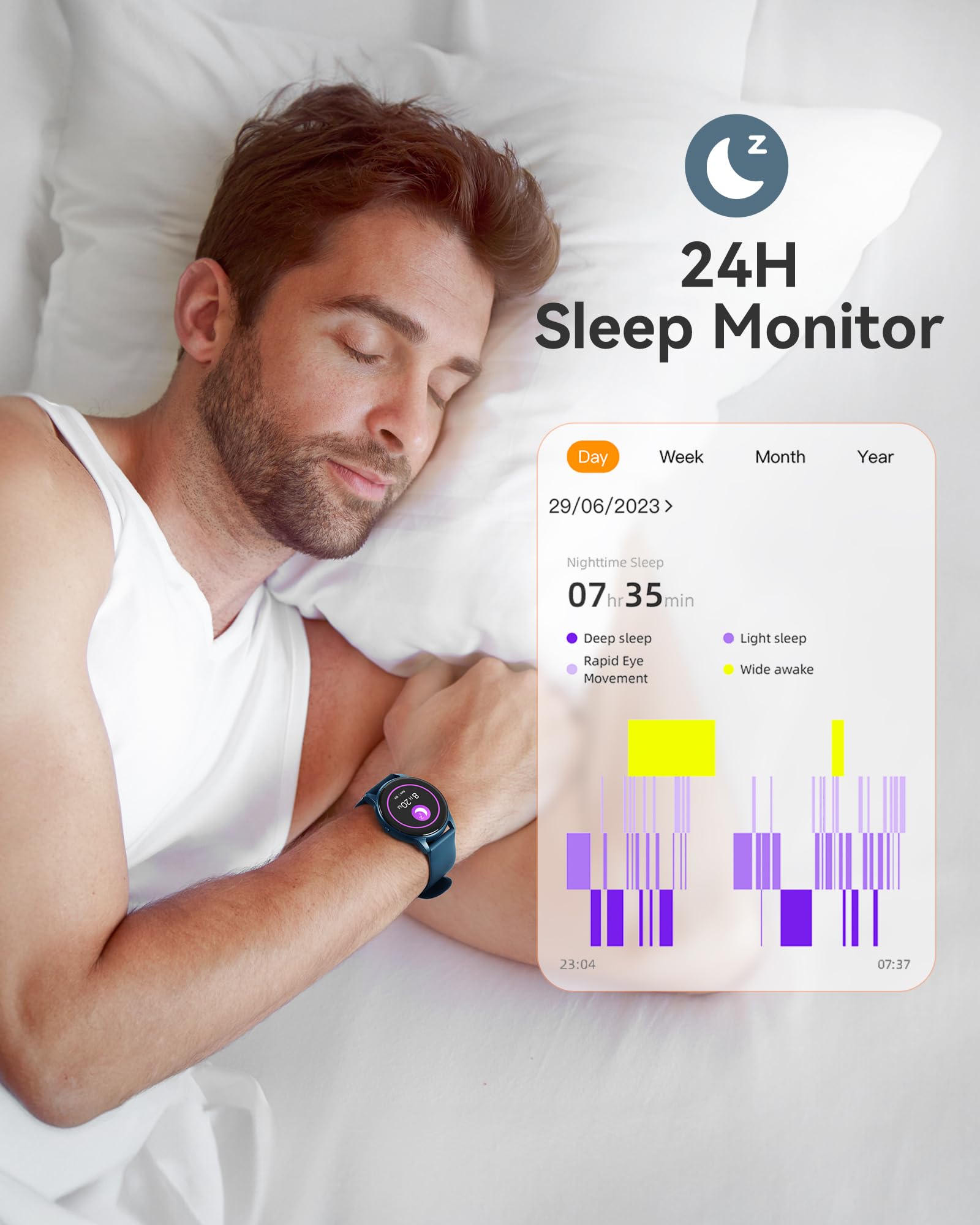 SportyPink Smartwatch - 5ATM, Fitness Tracker, HR Monitor - Small Enterprise