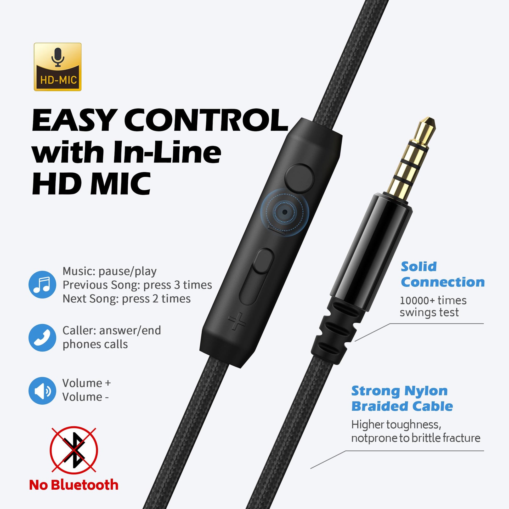 KidTunes Headset - Black Blue - Small Enterprise