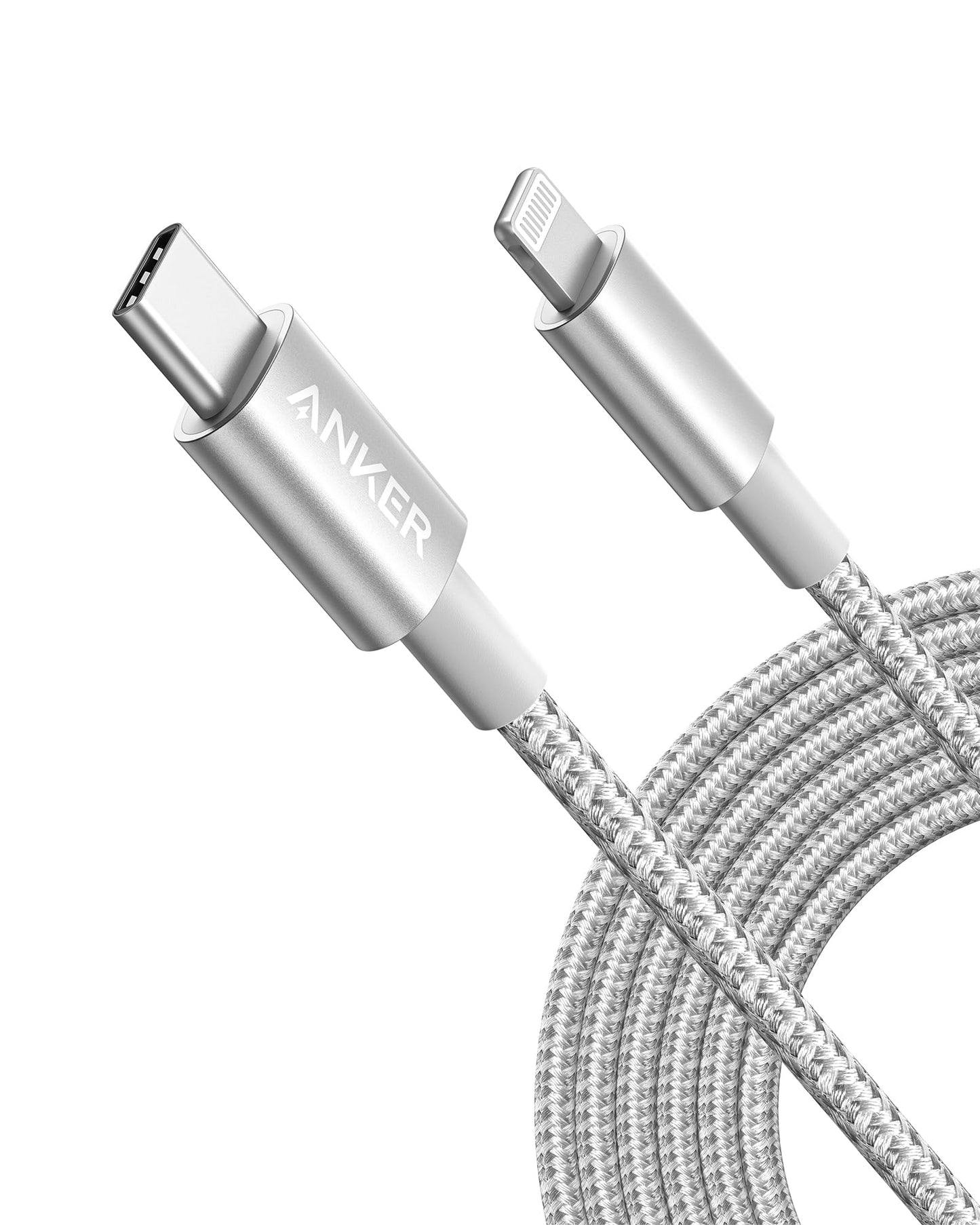 Anker SwiftCharge Nylon USB-C to Lightning Cord 3.3ft