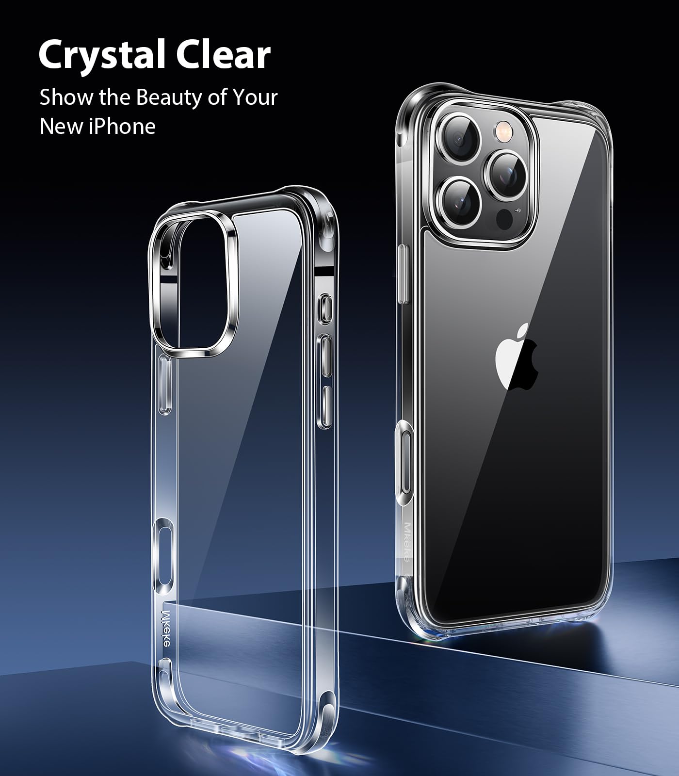 CrystalGuard i16: Clear, Tough, Anti-Yellowing Case