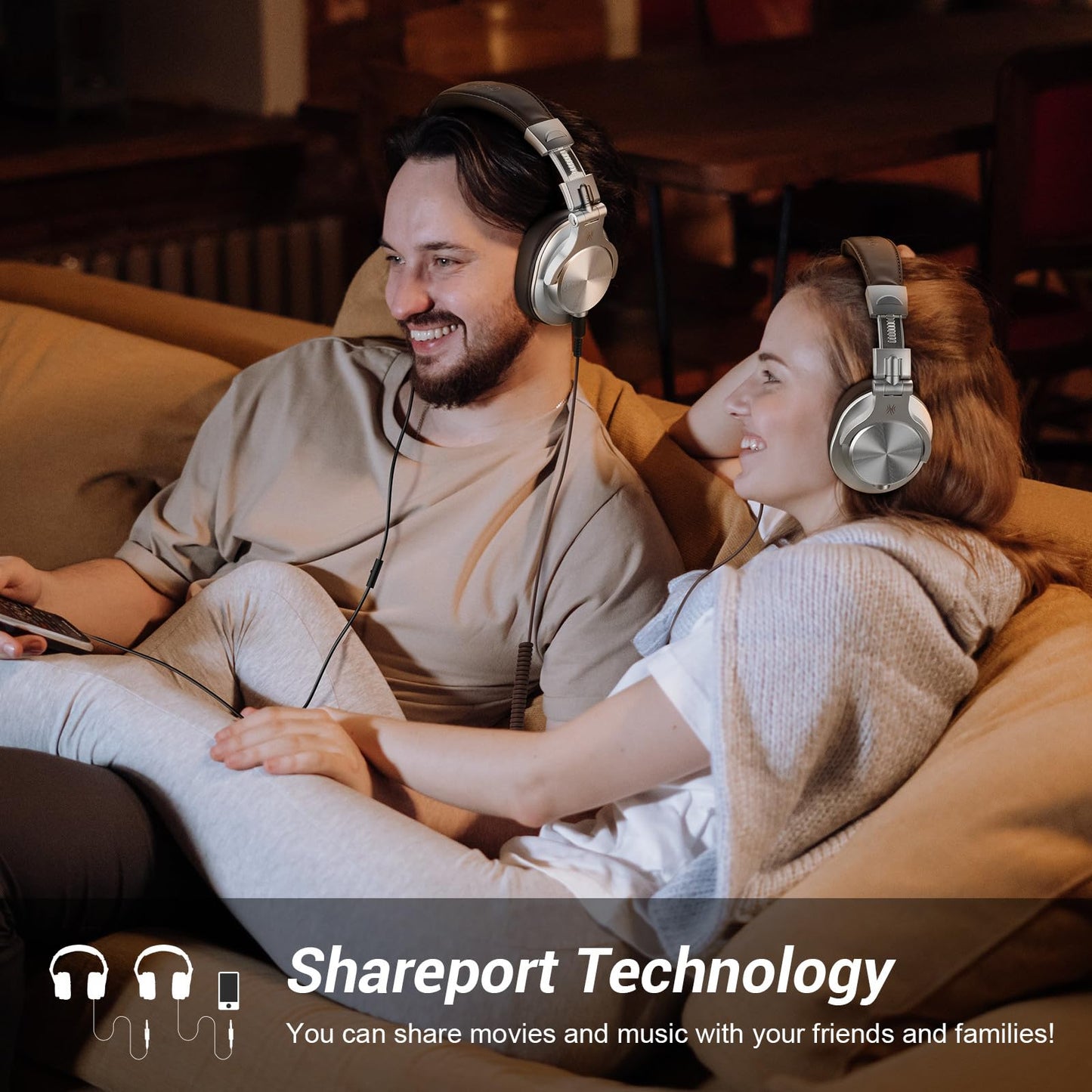 ProSonic A70: 72H Wireless Studio DJ Headphones