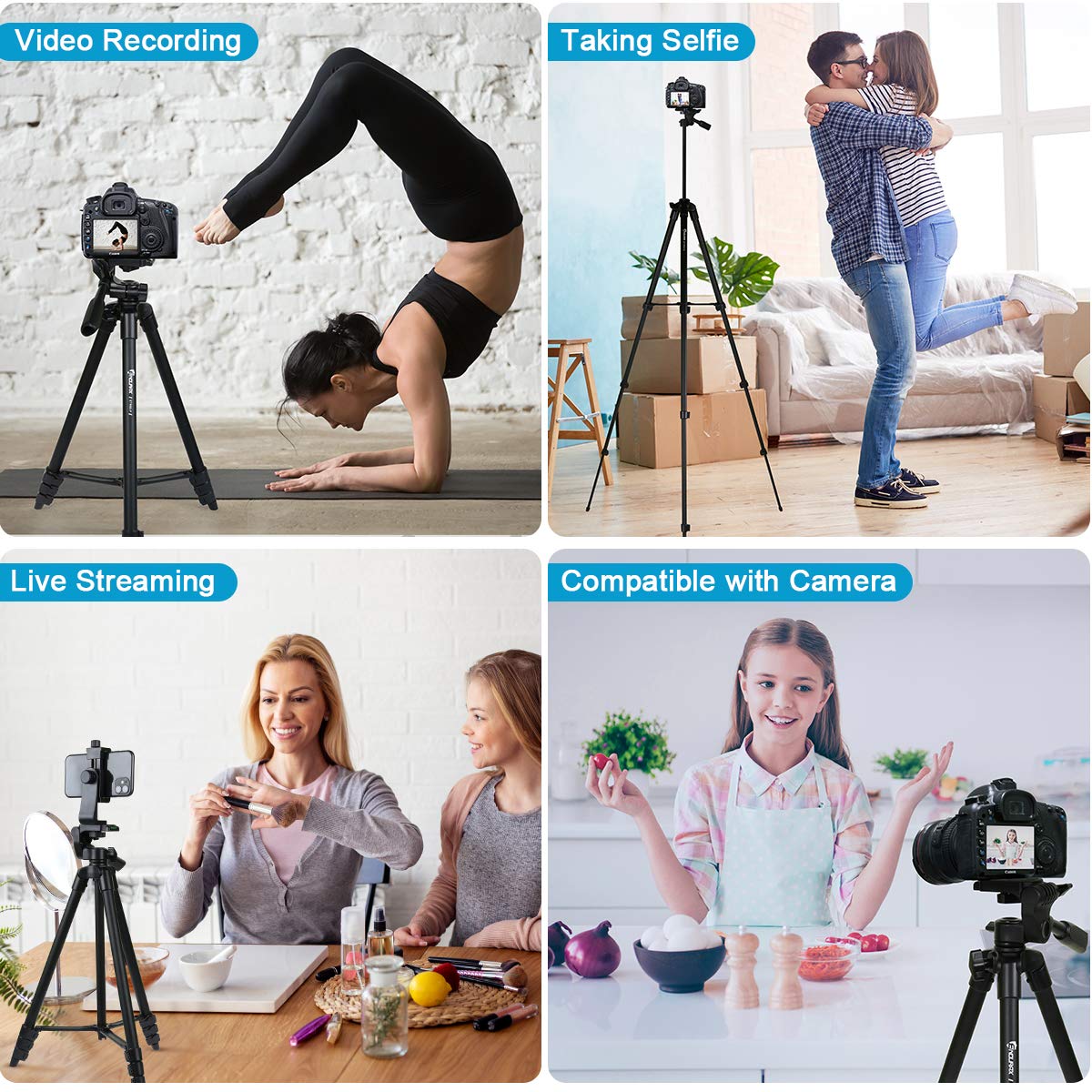 Endurax Pro 60 Tripod for DSLR & Mobile Devices - Small Enterprise
