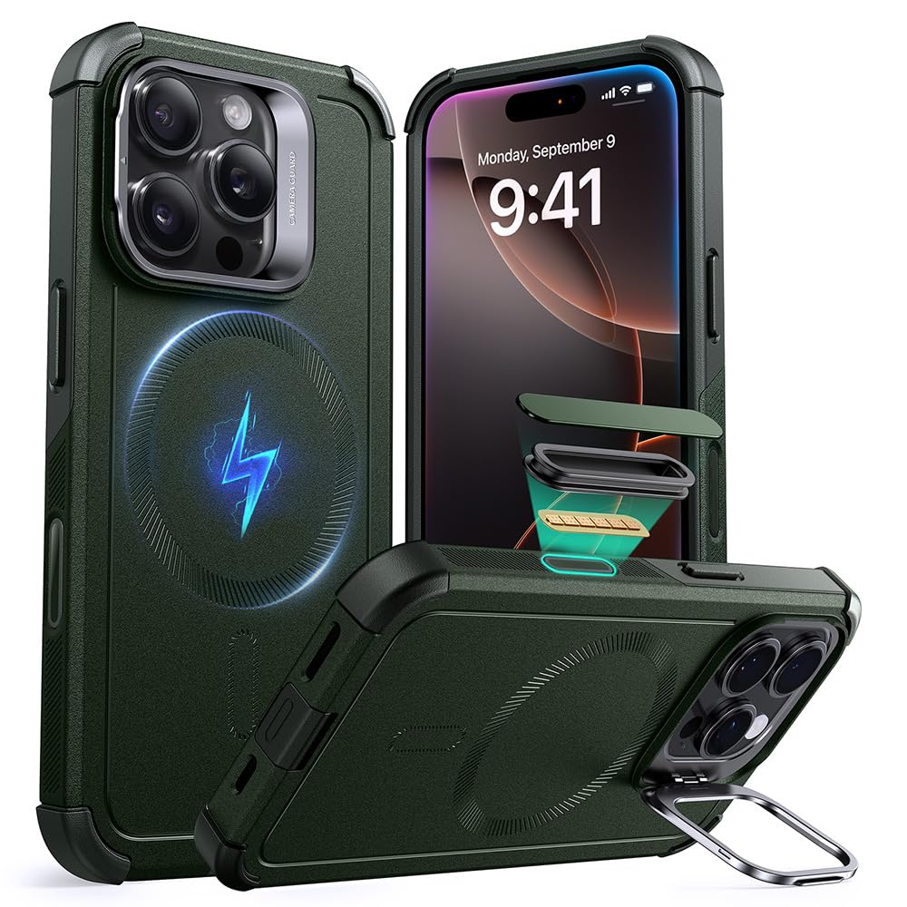 ESR Air Armor: Clear Black Military-Grade iPhone Case