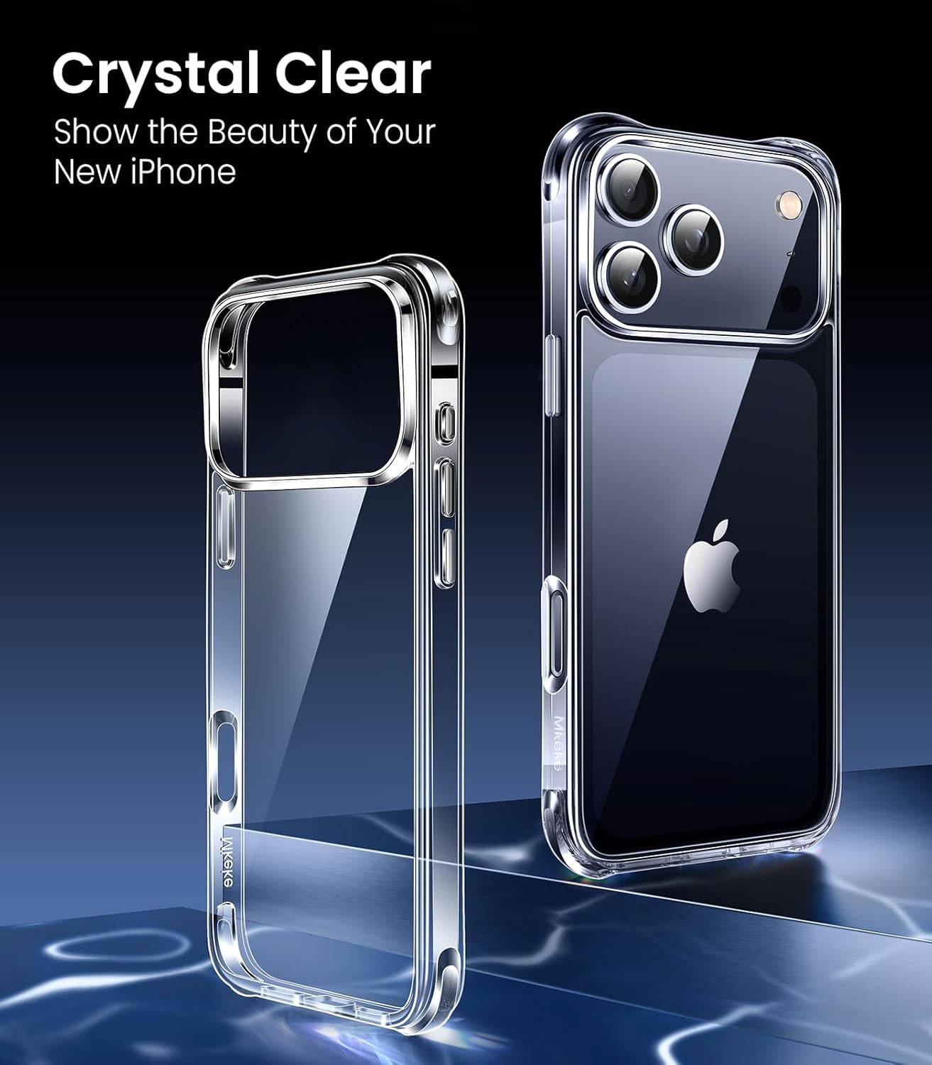 CrystalGuard i16: Clear, Tough, Anti-Yellowing Case