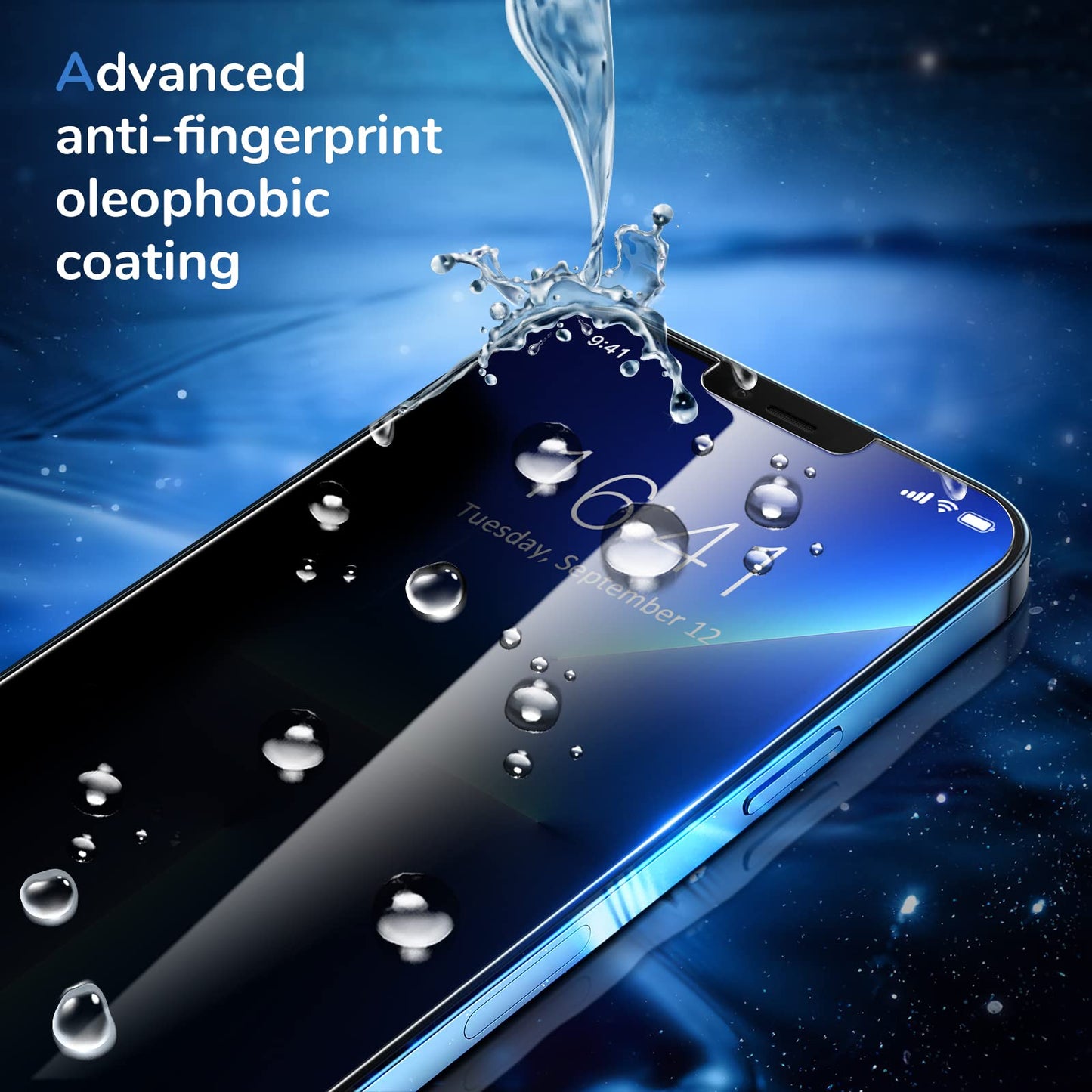 SYNCWIRE 28° Anti-Spy Glass for iPhone 12 Pro Max - Small Enterprise