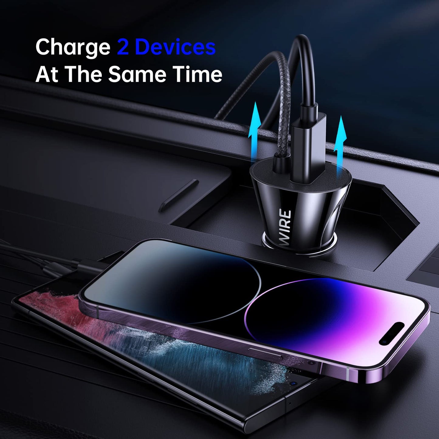 SyncCharge: MFi Lightning Car Adapter 4.8A/24W