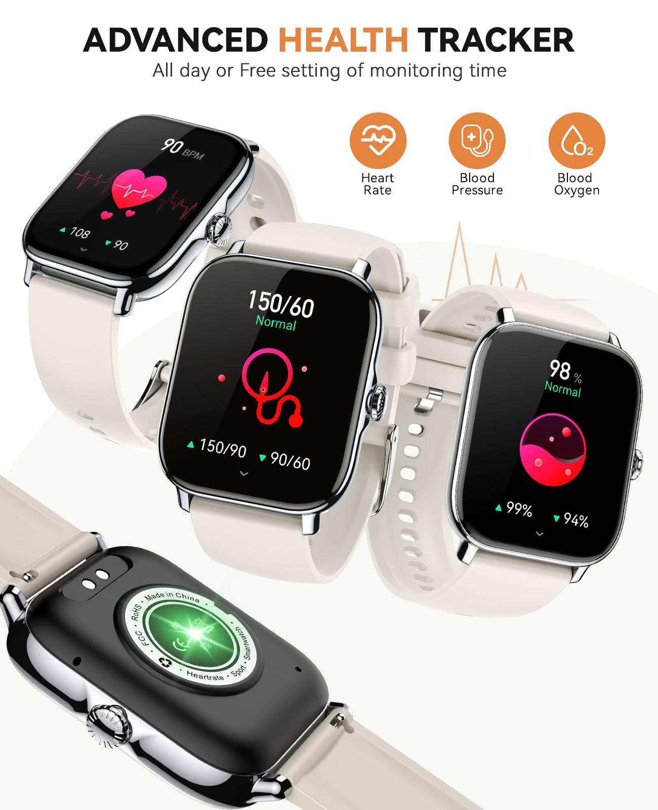 FitTrack SmartWatch: Call, Fitness, Waterproof & More - Small Enterprise