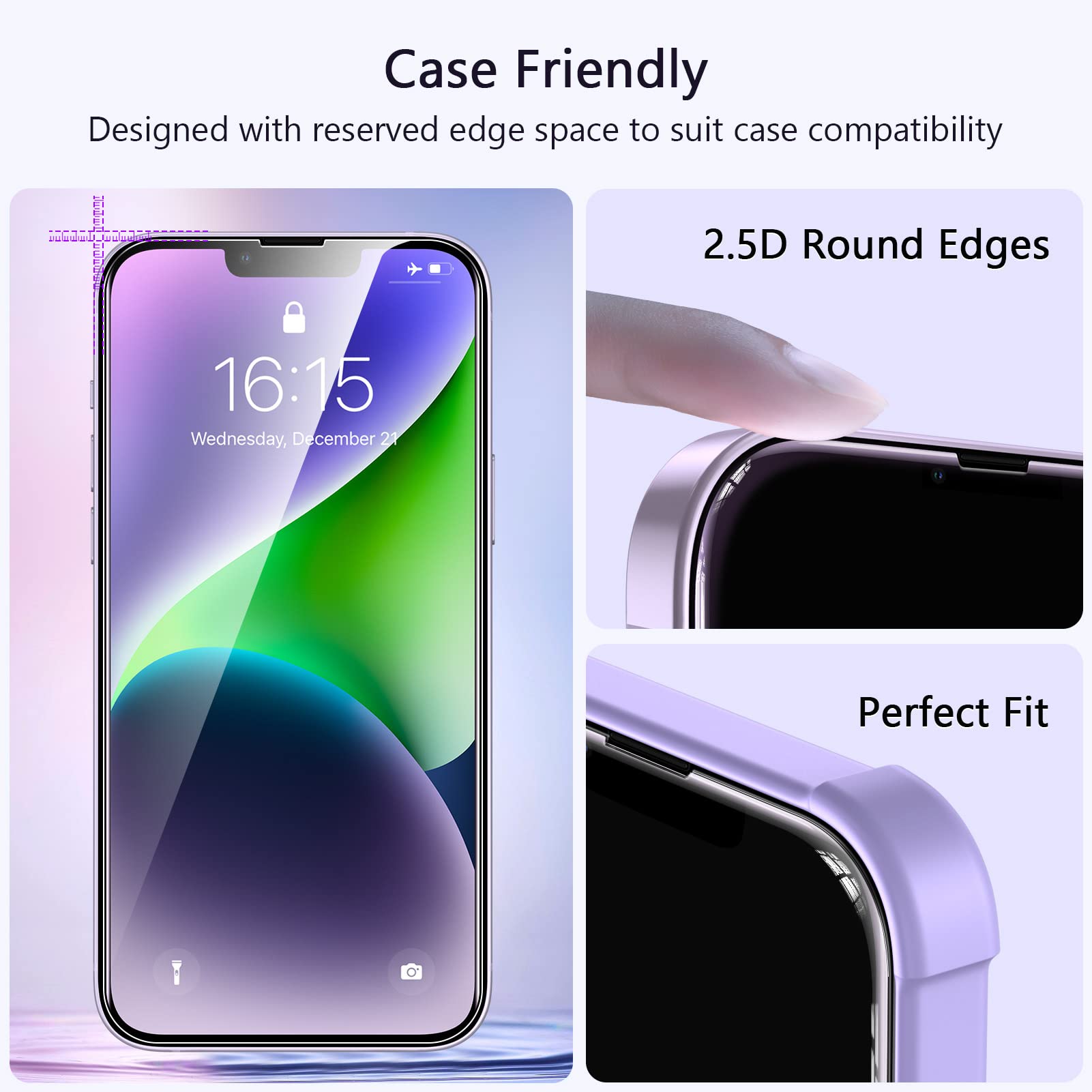 Ruwa Guard: Privacy Screen Protector for iPhone 13/14 - Small Enterprise
