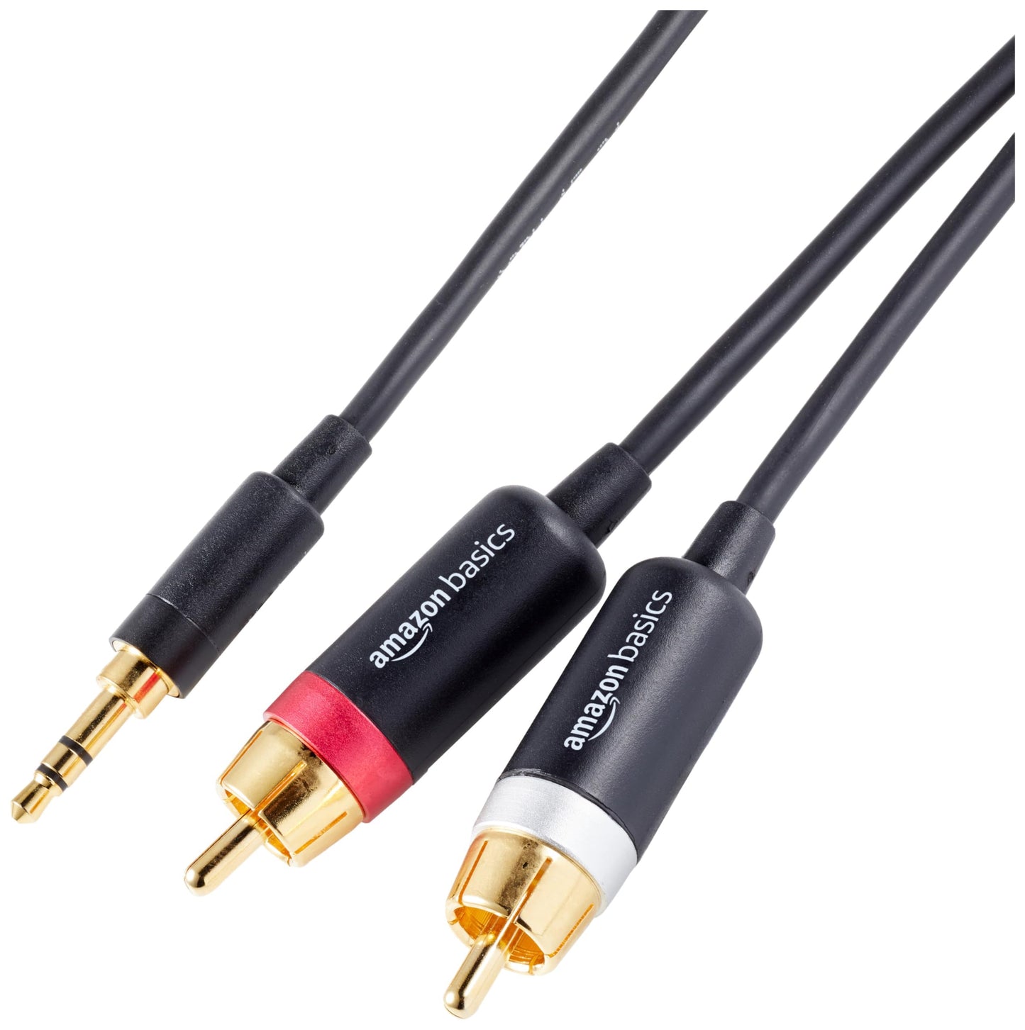 AmaLink 3.5mm to RCA Gold Audio Cable - 4ft