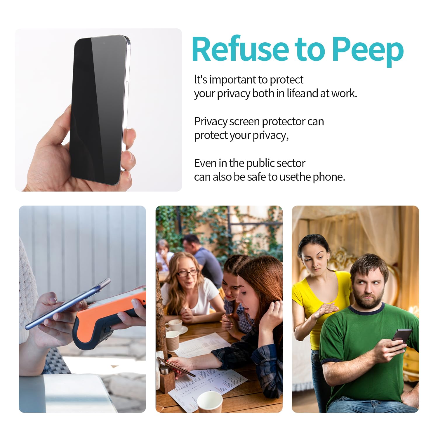 SecuLens 3+3 iPhone 16 Screen Protector - Small Enterprise