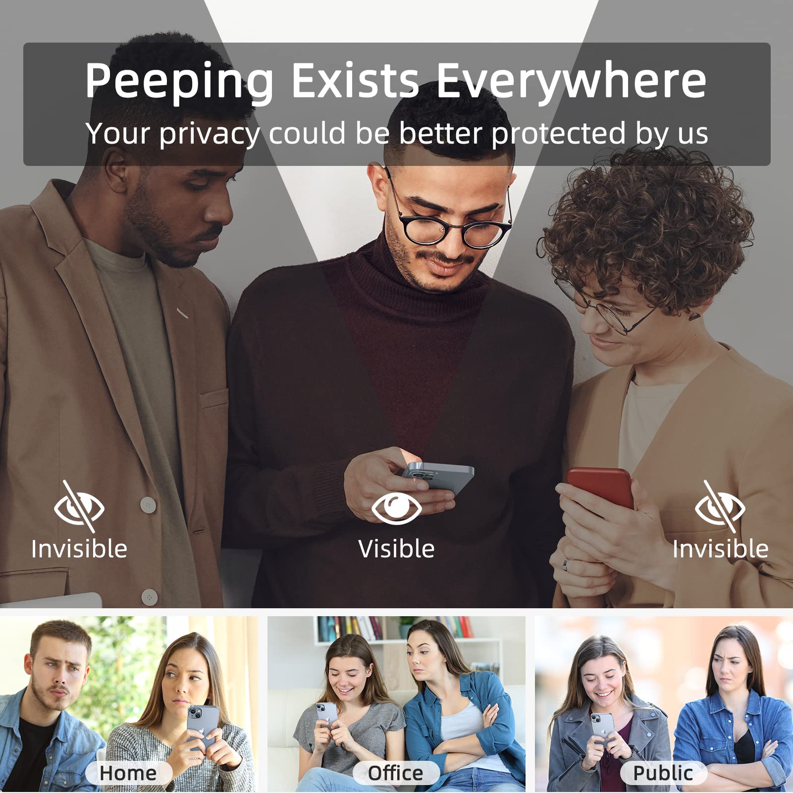 Ruwa Guard: Privacy Screen Protector for iPhone 13/14 - Small Enterprise