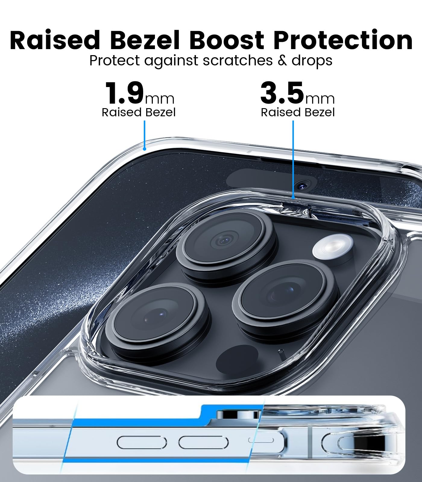 CrystalGuard i16: Clear, Tough, Anti-Yellowing Case