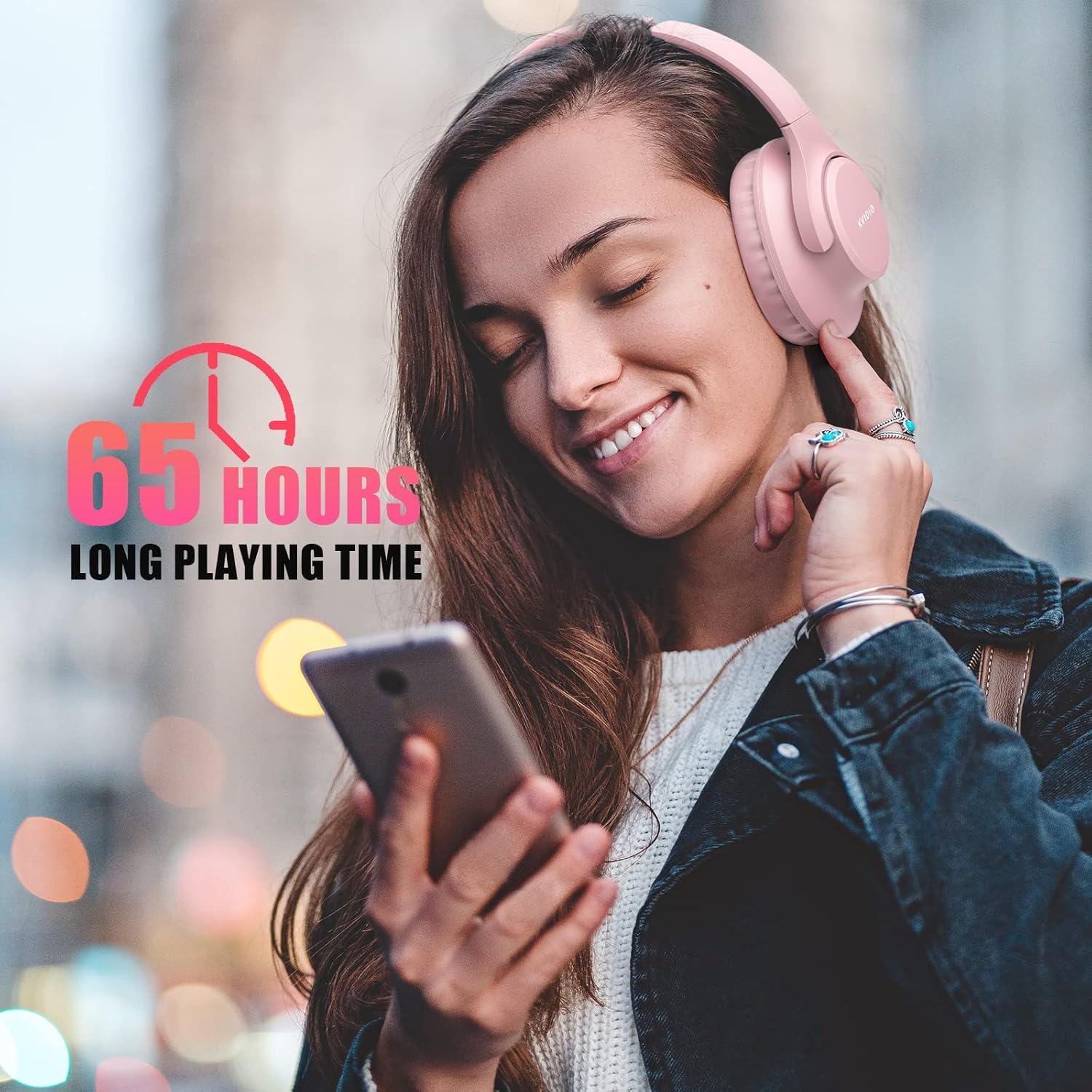 KVIDIO ProBass 65H Wireless Headphones - Travel Ready! - Small Enterprise