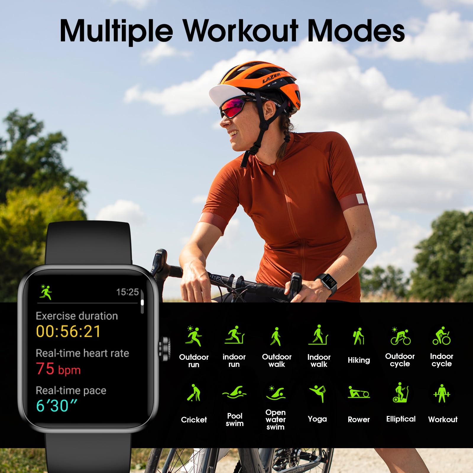 FitWatch Pro: Heart & Sleep Tracker Smartwatch 1.5 - Small Enterprise