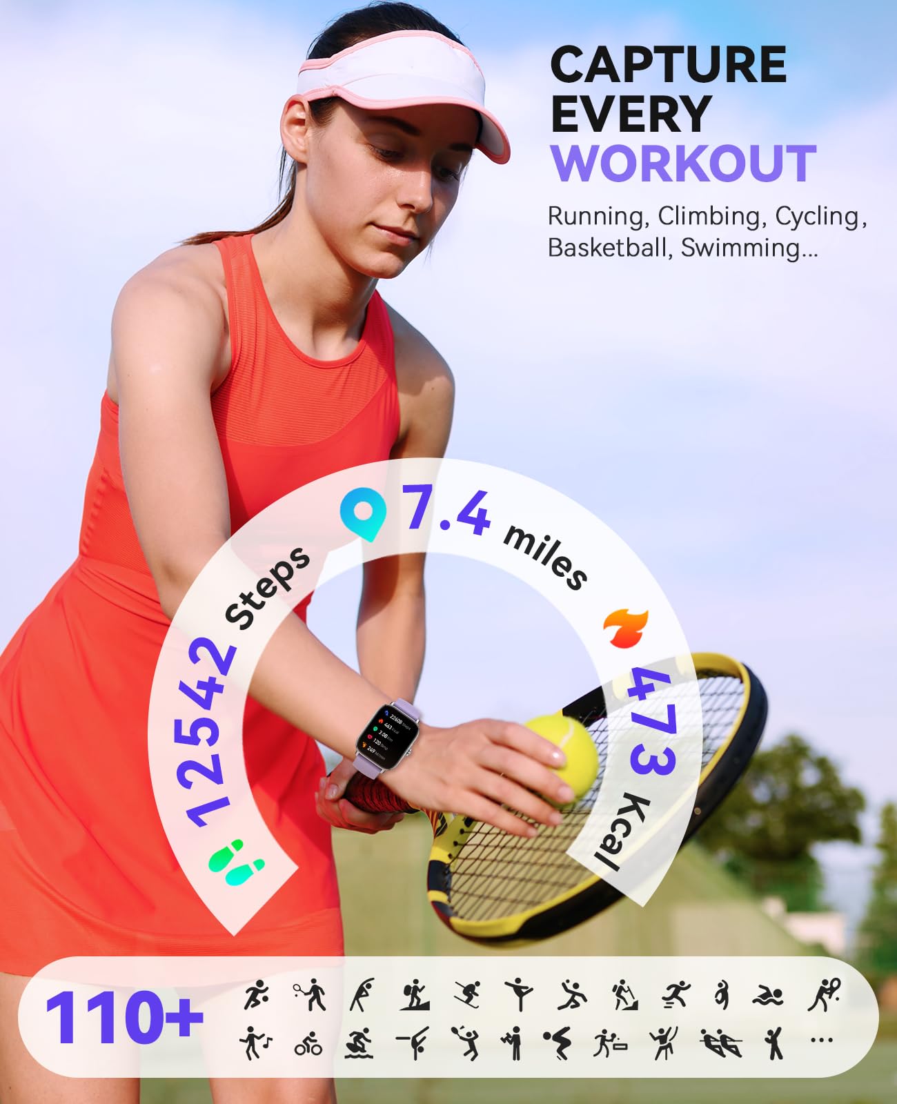 FitTrack SmartWatch: Call, Fitness, Waterproof & More - Small Enterprise