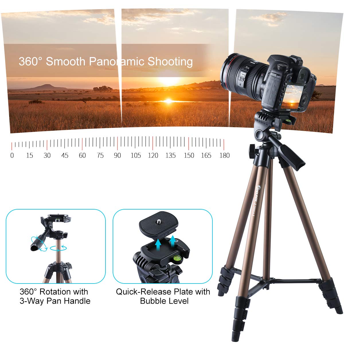 Endurax Pro 60 Tripod for DSLR & Mobile Devices - Small Enterprise