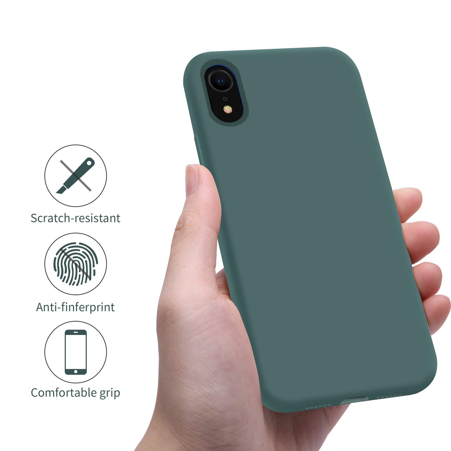 OTOFLY Pine Green XR Case – Military Drop Protection