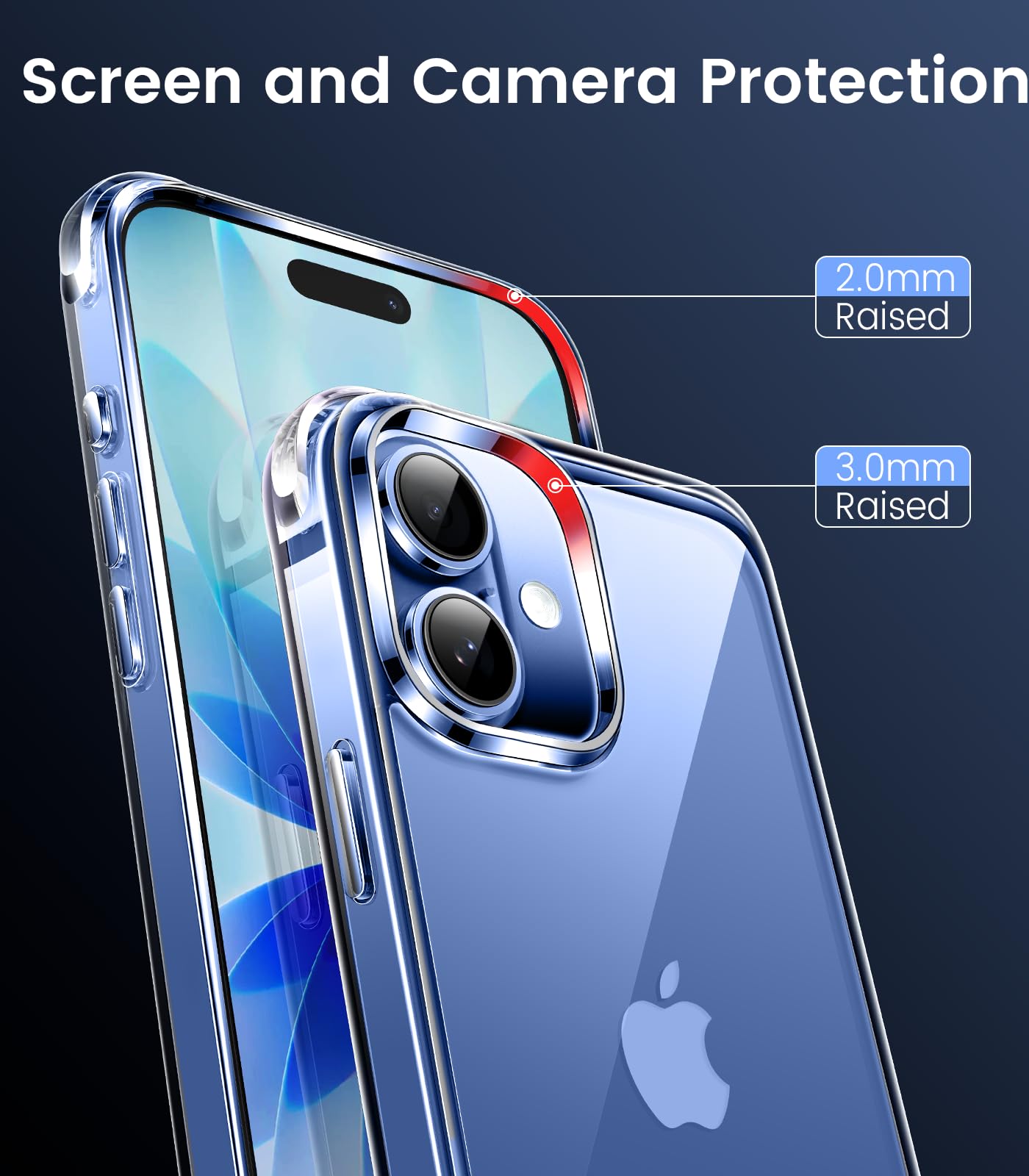 CrystalGuard i16: Clear, Tough, Anti-Yellowing Case