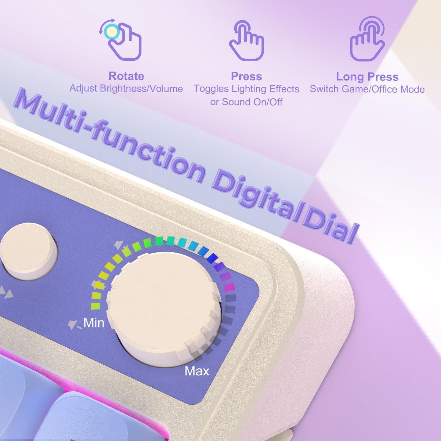 GreenWave S99 RGB Tri-Mode Gaming Keyboard