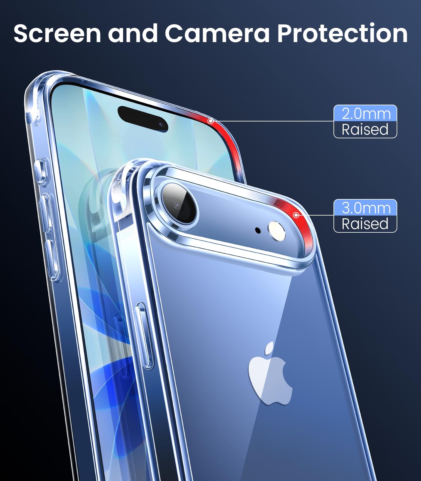 CrystalGuard i16: Clear, Tough, Anti-Yellowing Case