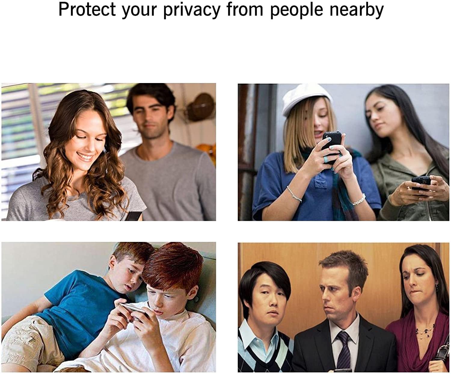 Ailun iPhone Privacy Glass 3-Pack - 6.1 Security - Small Enterprise