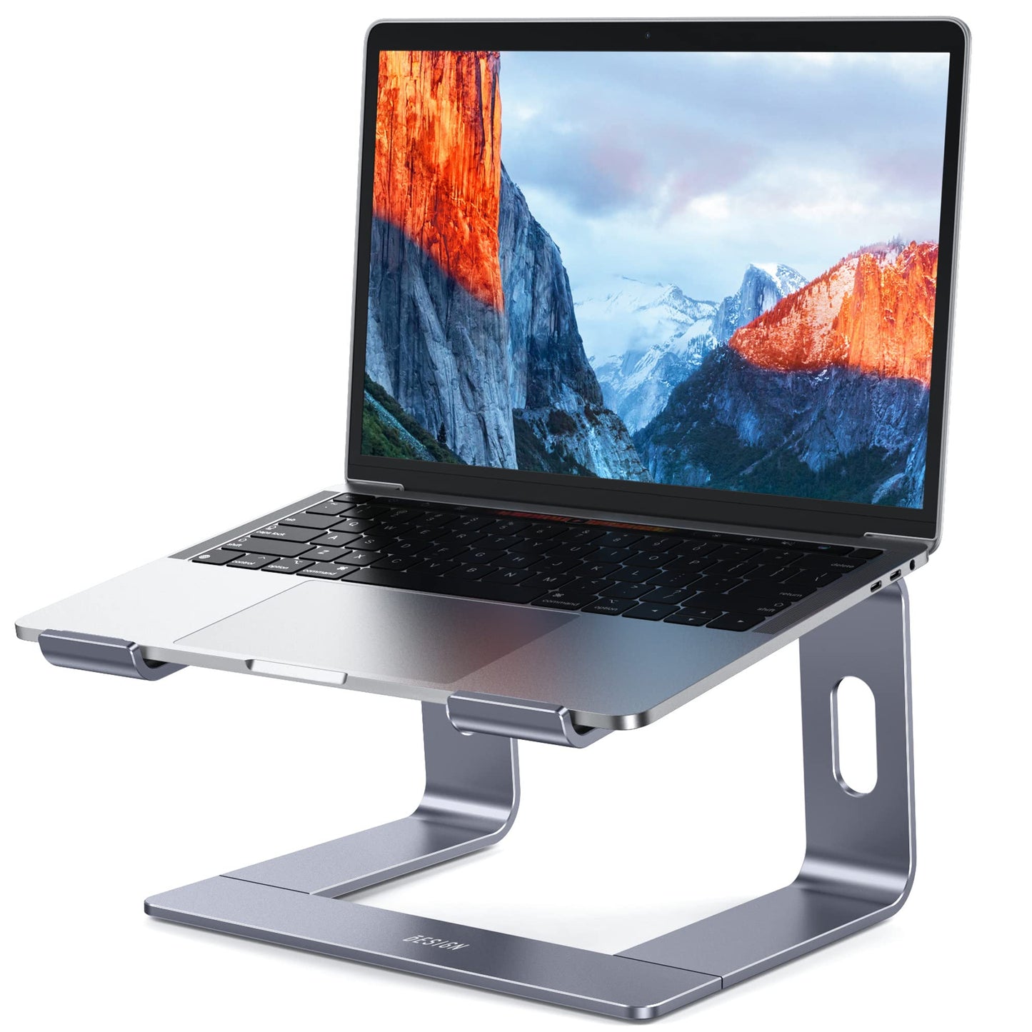 ElevatePro Aluminum Laptop Stand - Ergonomic & Stylish
