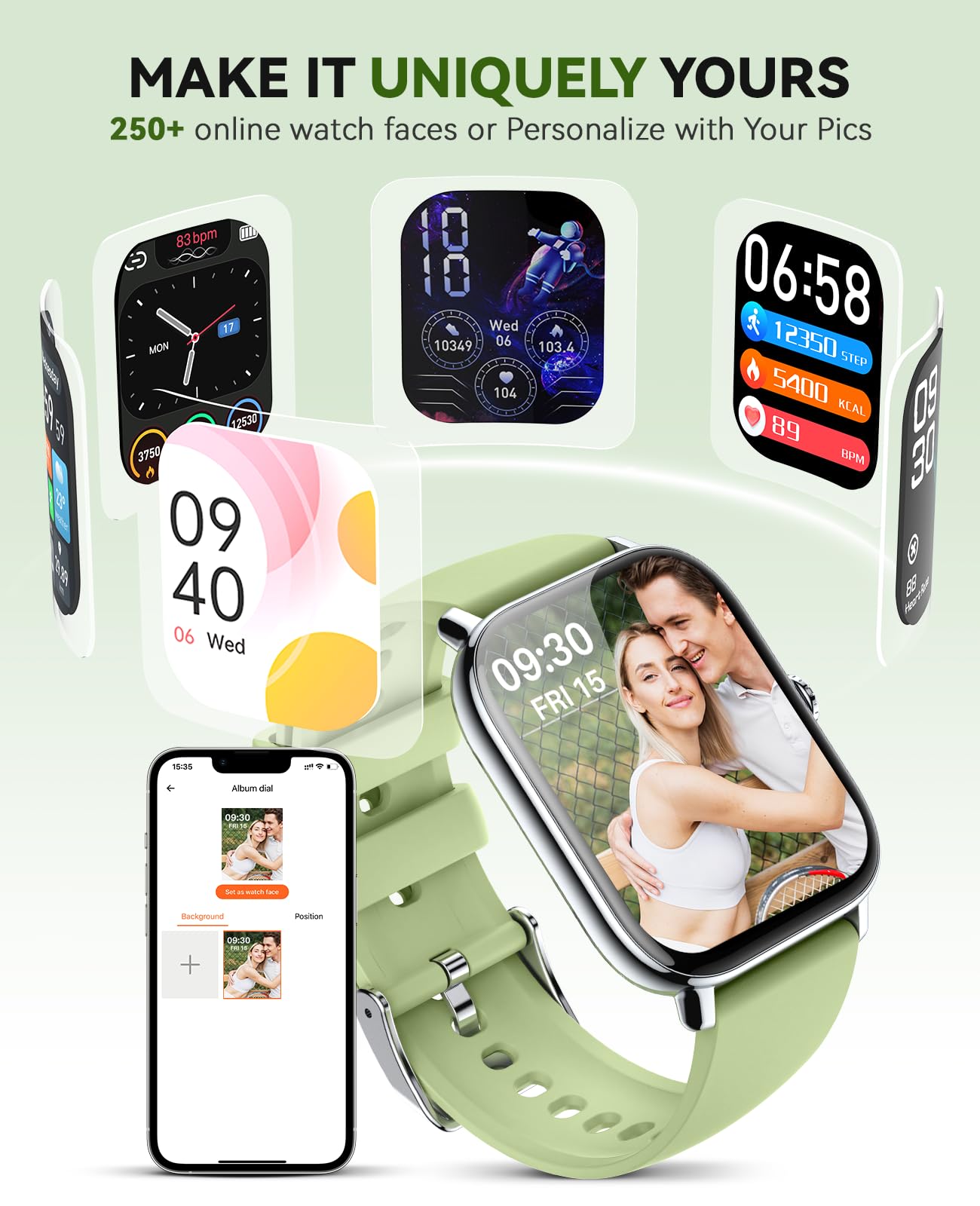 FitTrack SmartWatch: Call, Fitness, Waterproof & More - Small Enterprise