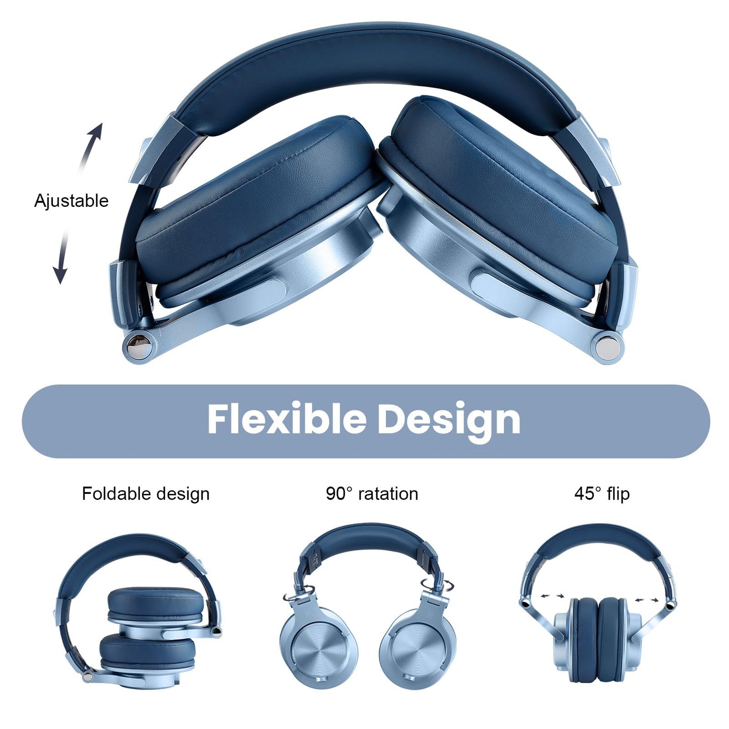 OneOdio A71 Studio Pro - Wired Foldable DJ Headset