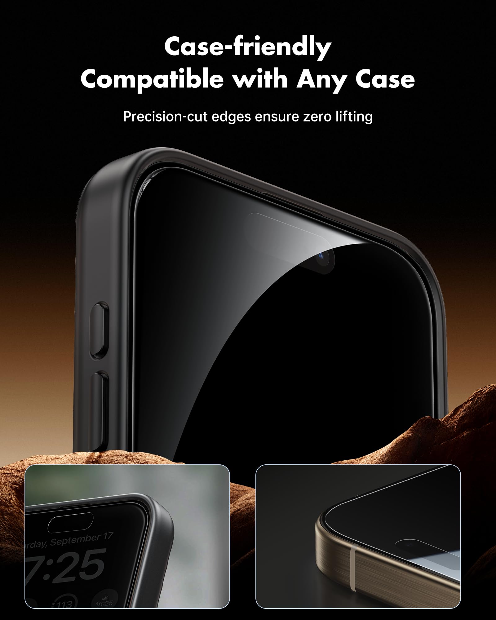 UNBREAKcable iPhone 12 Pro Max Privacy Shield 2-Pack - Small Enterprise