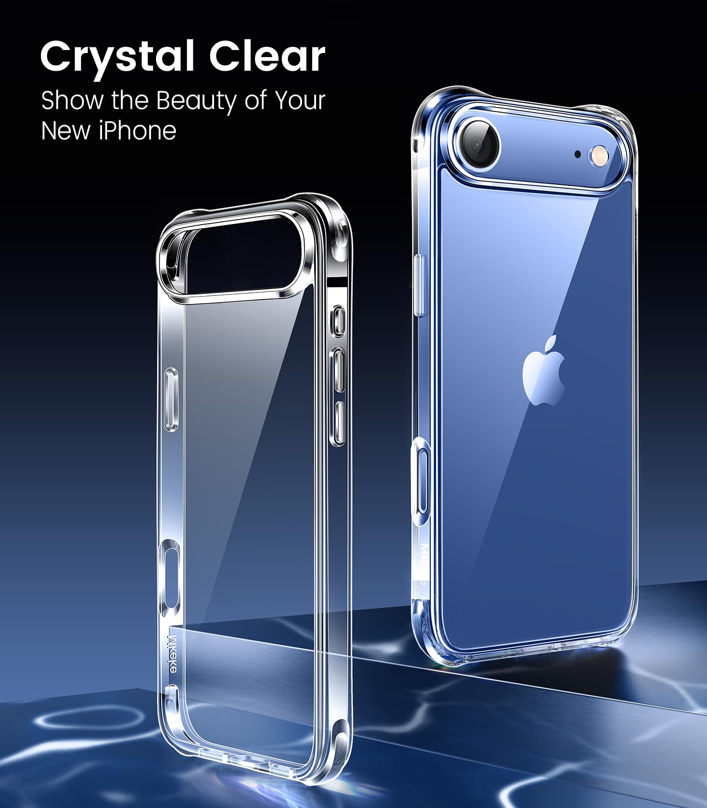CrystalGuard i16: Clear, Tough, Anti-Yellowing Case