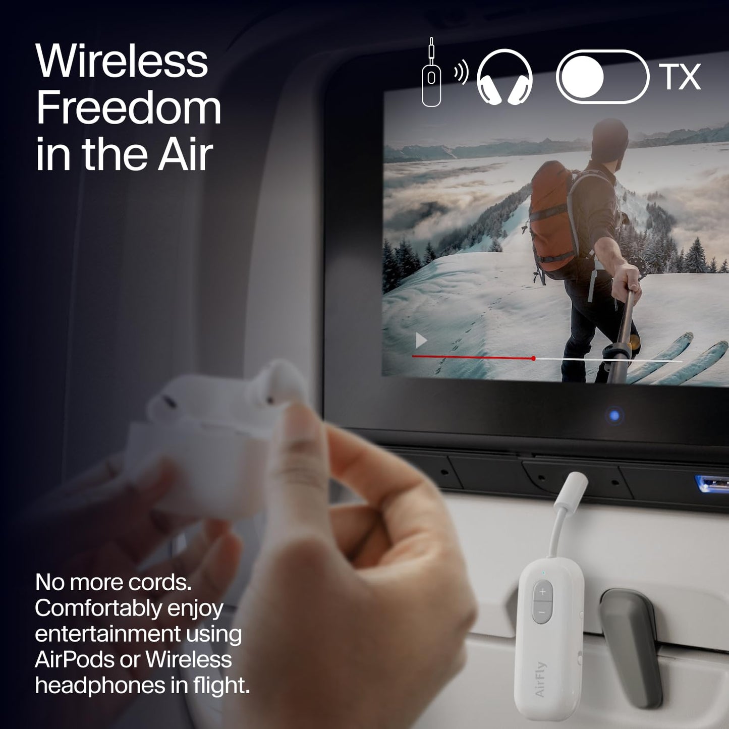 AirFly SE: Bluetooth Audio Adapter for Travel & More - Small Enterprise